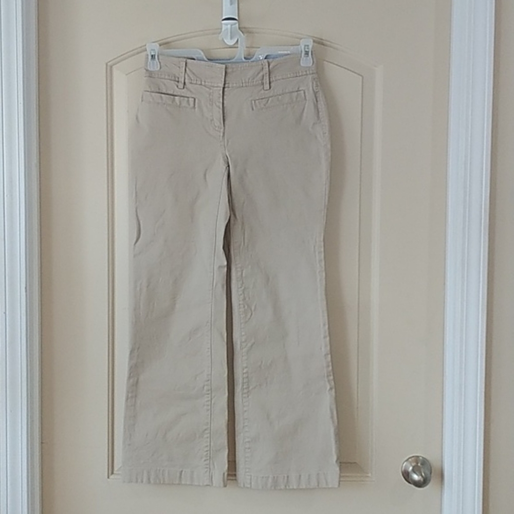 Tommy Hilfiger Stretch Janie Fit Khaki Pants size 2 EUC